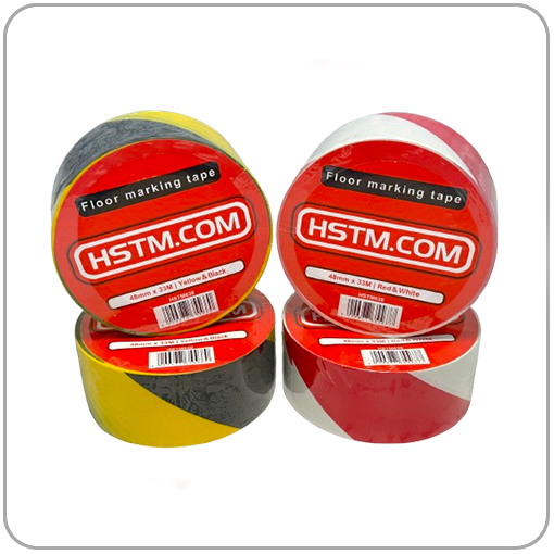 Floor Marking Tape - Chevron (PVC)